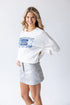 UNC Layer Patch Lantern Sleeve Crew